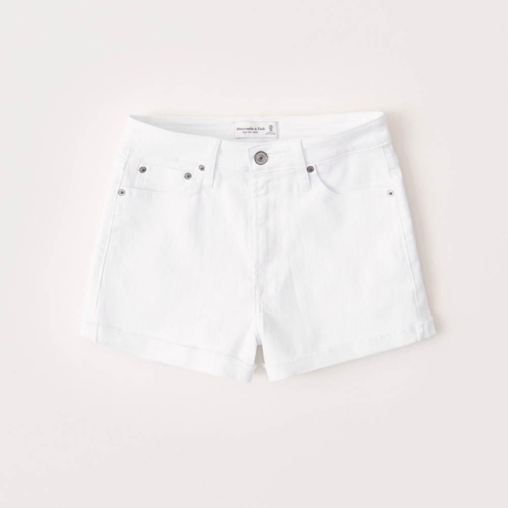 NWOT Abercrombie high rise stretch shorts